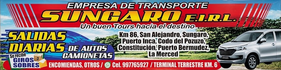 Foto/banner de Empresa de Transporte Súngaro E.I.R.L. / Súngaro Express S.C.R.L.